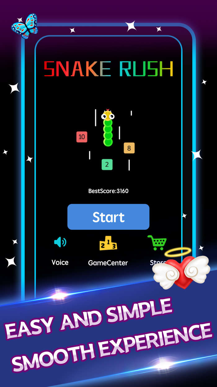 Snake Rush-Classic Game