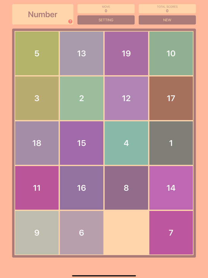 UDLR Sliding puzzles