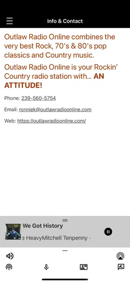 Game screenshot Outlaw Radio Online hack