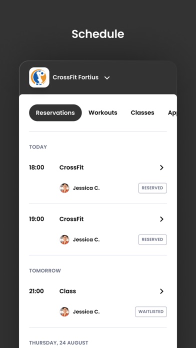 CrossFit Fortius Screenshot
