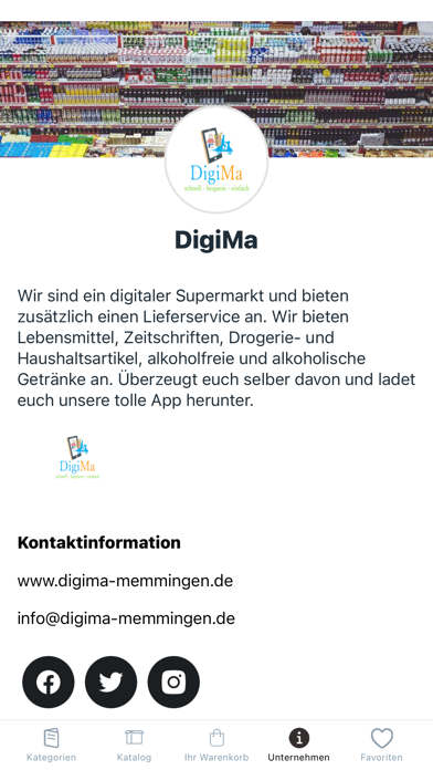 DigiMa Shop Screenshot