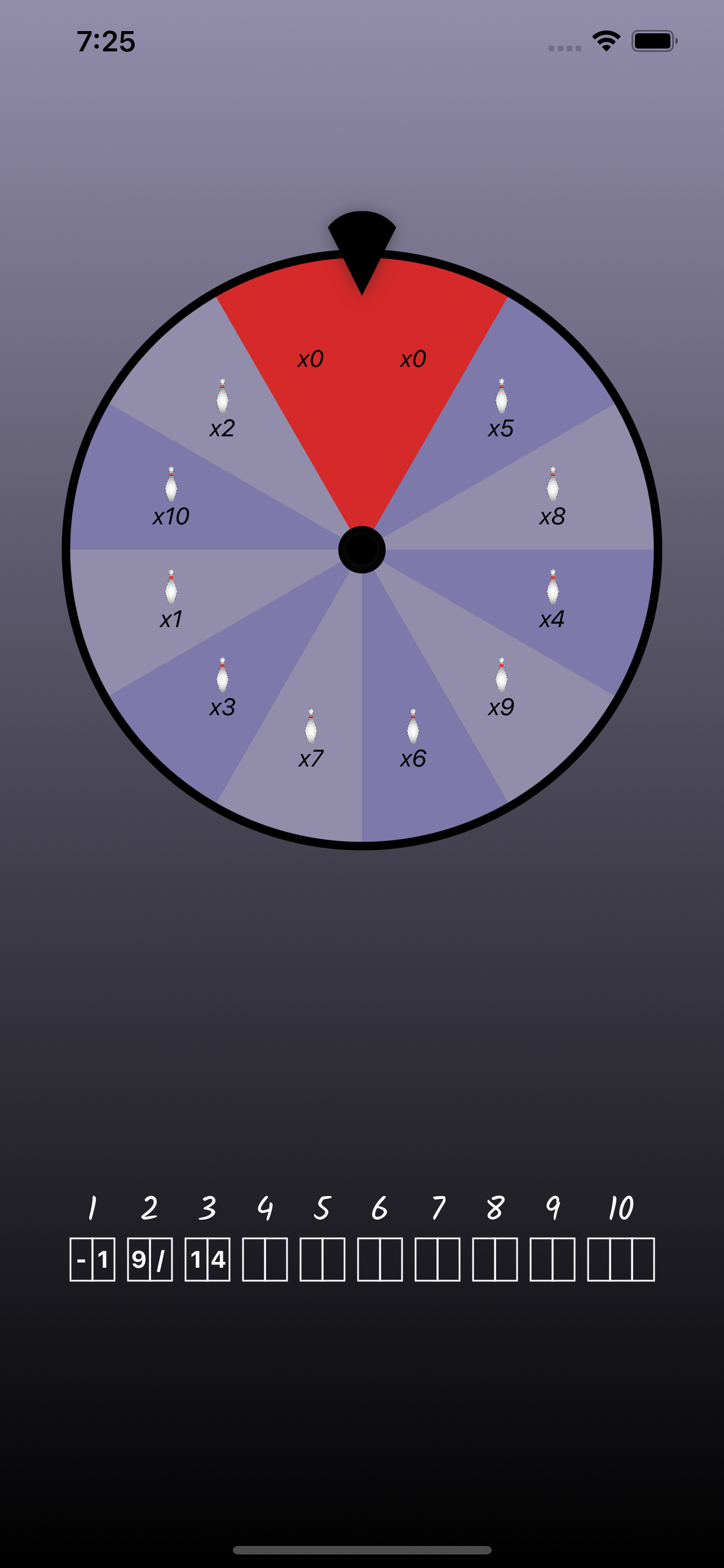 Ruota da bowling