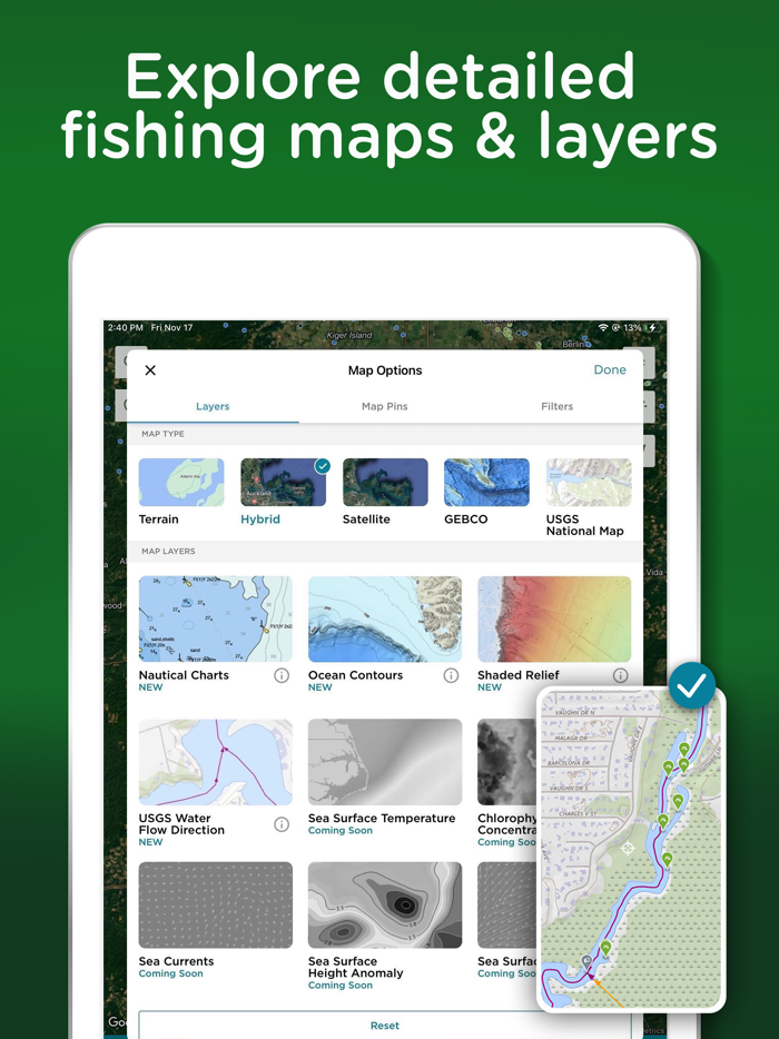 Fishing Spots - Fish Maps