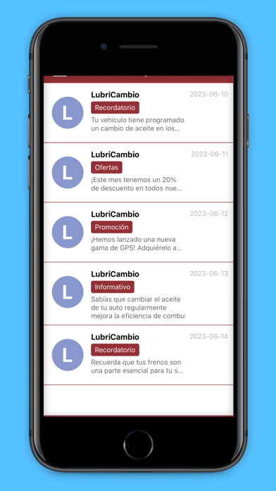 LubriCambio Screenshot