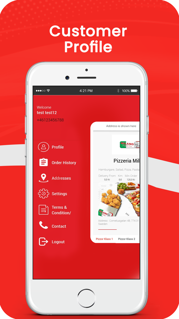 Pizzeria Milano App