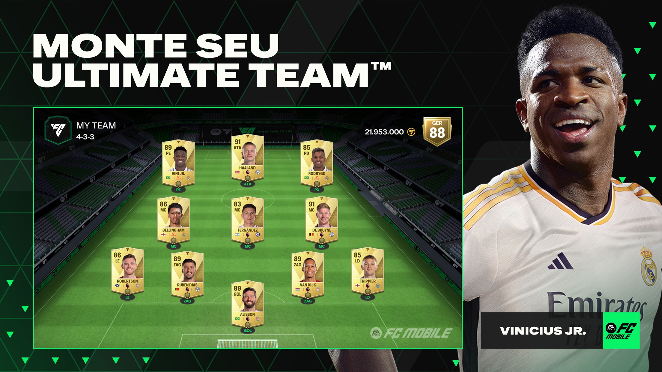 Screenshot do app EA SPORTS FC™ Mobile Futebol