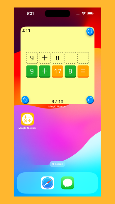 Screenshot 2 of MingKi Number Games App