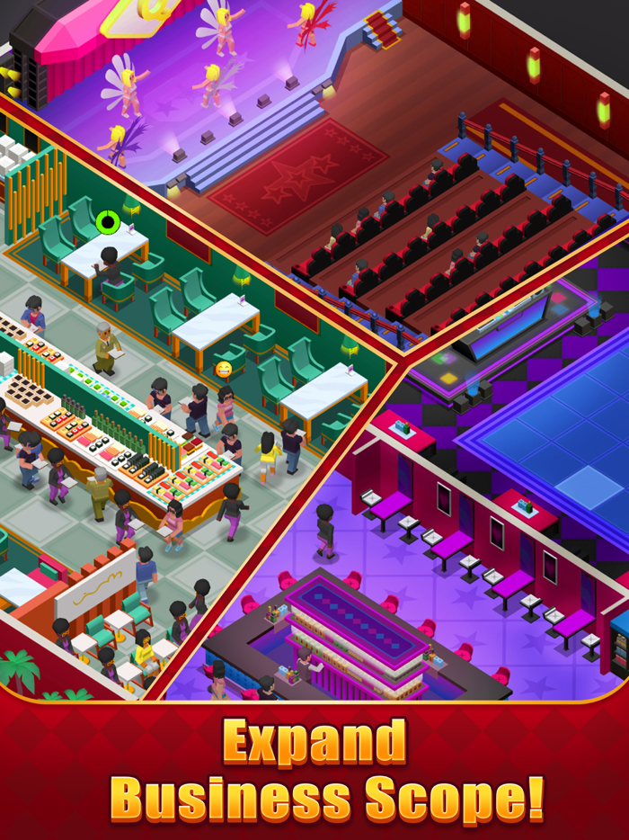 Idle Vegas Resort - Tycoon