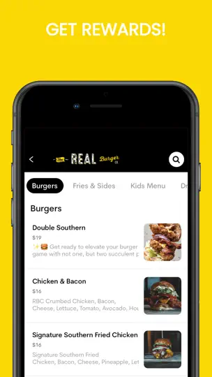 The Real Burger iPhone Screenshot 4