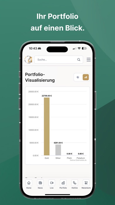 Kettner Edelmetalle App Screenshot