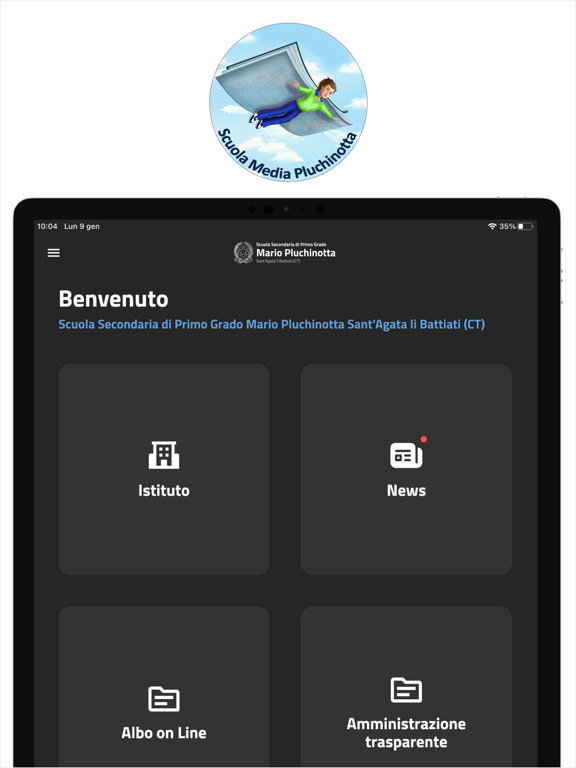 SMS Pluchinotta iPad screenshot 1 - Reference app