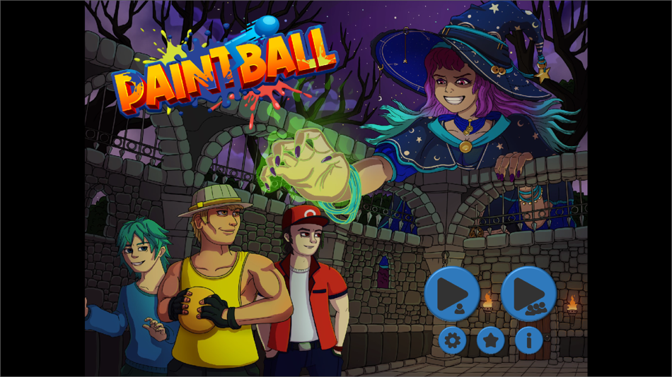 #1. Paintball - the puzzle game (iOS) 由: Debuff Interactive