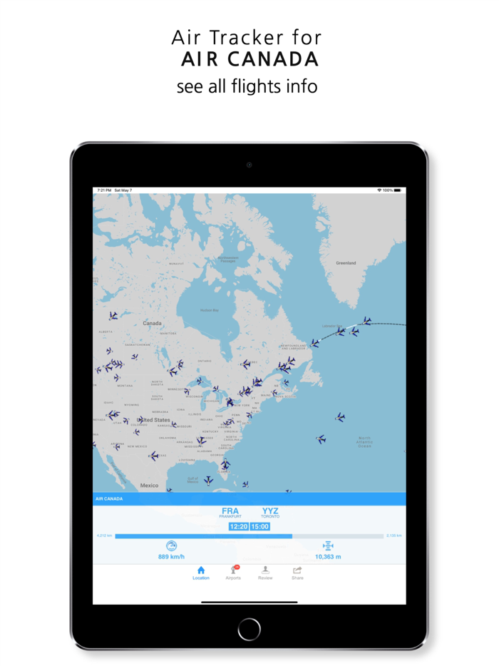 ACA Air Canada Flight Radar