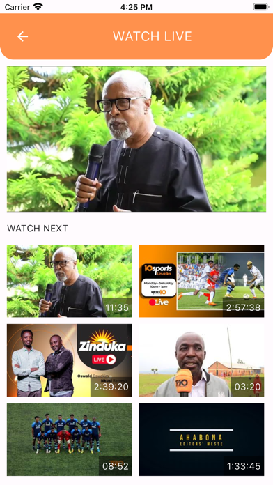 TV10 RWANDA Screenshot 3 - AppWisp.com TV10 RWANDA Screenshot 3 - AppWisp.com