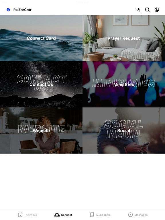 Relationship Enrichment Center iPad screenshot 2 - Education app
