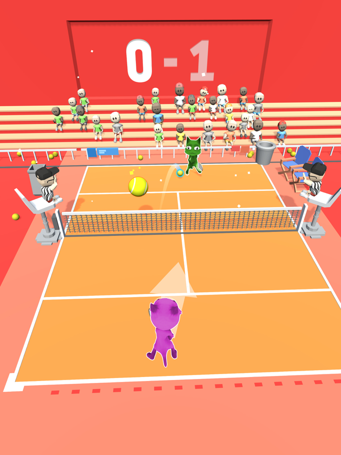 Cat Tennis Champion Game