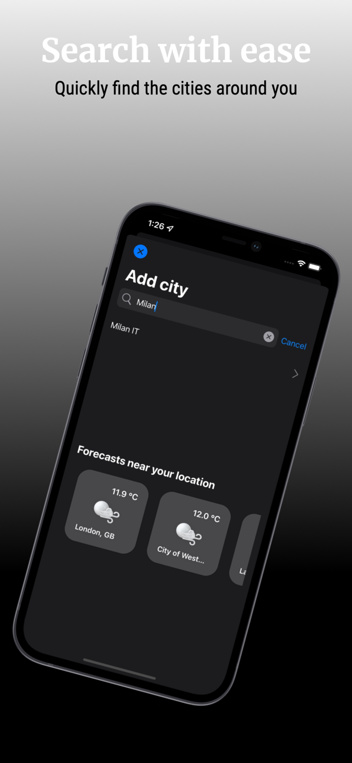 iWeather - Forecast App