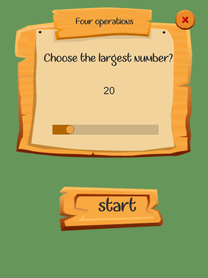 Four Operations Math Education