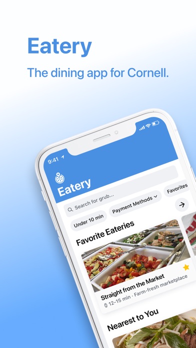 Eatery – Cornell Dining Screenshot