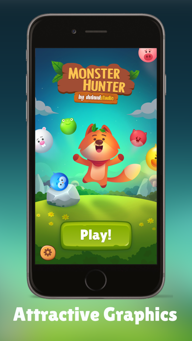 Monster Hunter: Bubble Shooter Screenshot