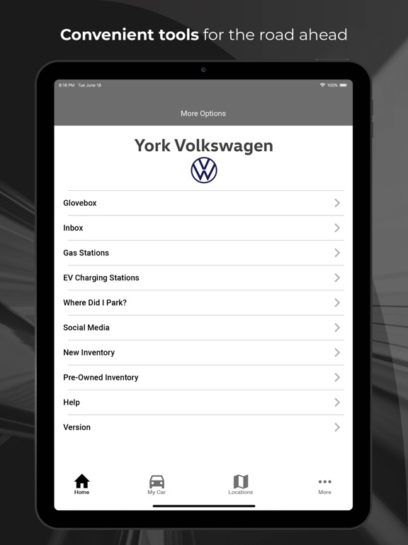 VW Family Plan iPad screenshot 2 - Business app