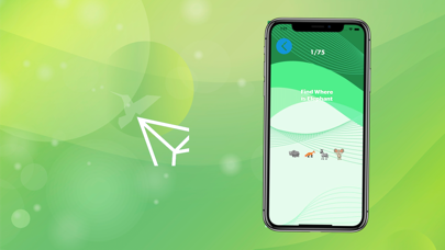 Learn Blue Flying Bird Screenshot