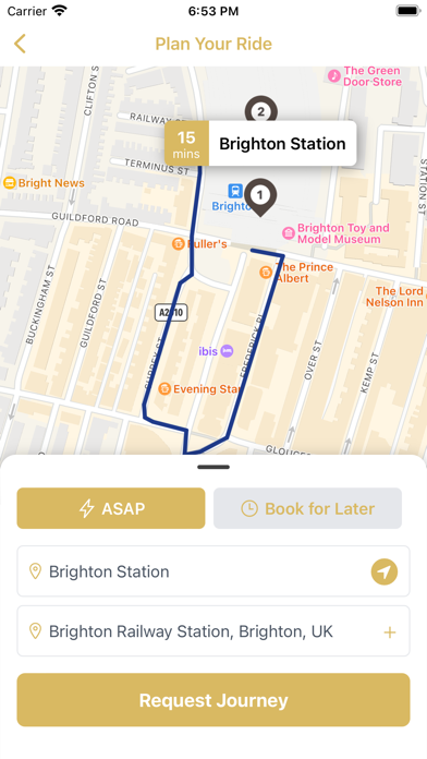 Brighton City Chauffeur Ltd Screenshot