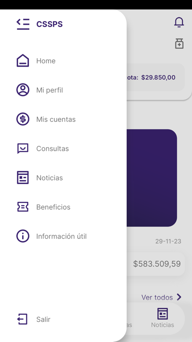 CSSPS Salta Screenshot