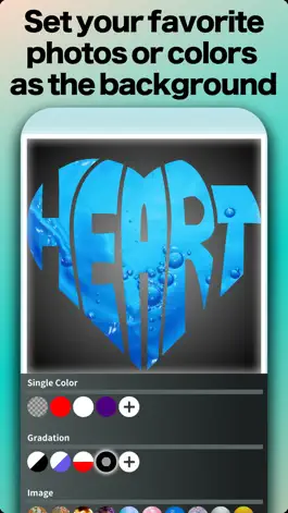 Game screenshot HeartShapedText apk