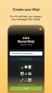 bond moji iphone screenshot 2