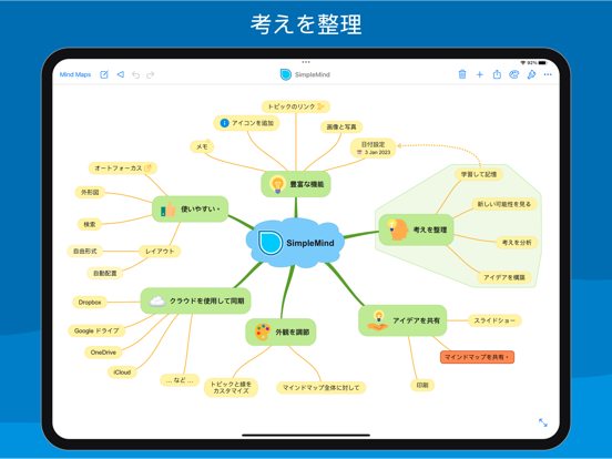 SimpleMind Pro - Mind Mappingのおすすめ画像1