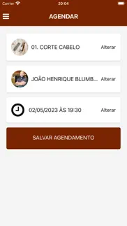barbearia forasteiro iphone screenshot 4
