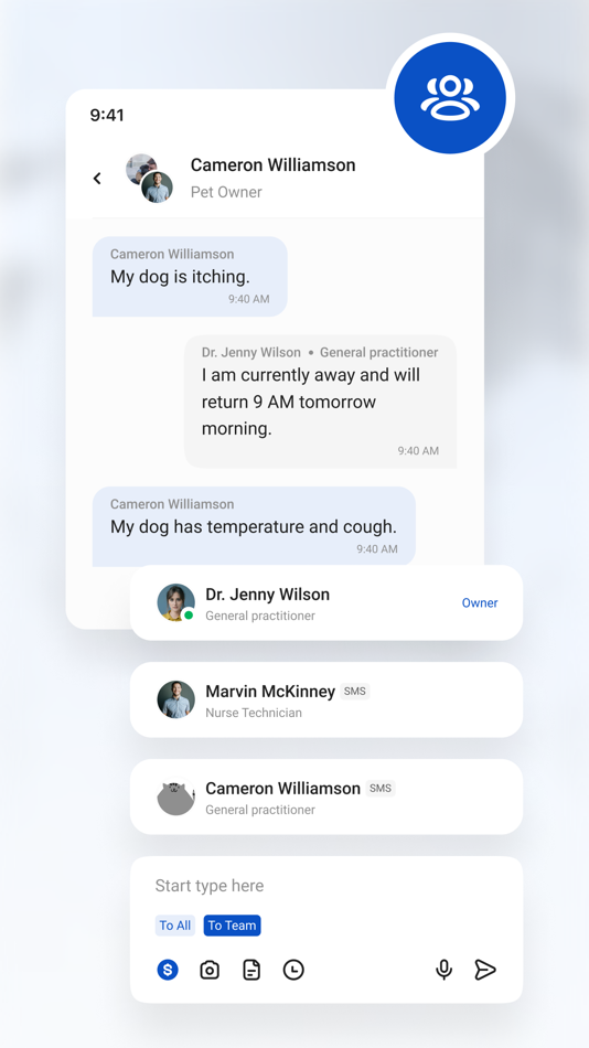#3. GV-Talk (iOS) Podle: GuardianVets Inc.