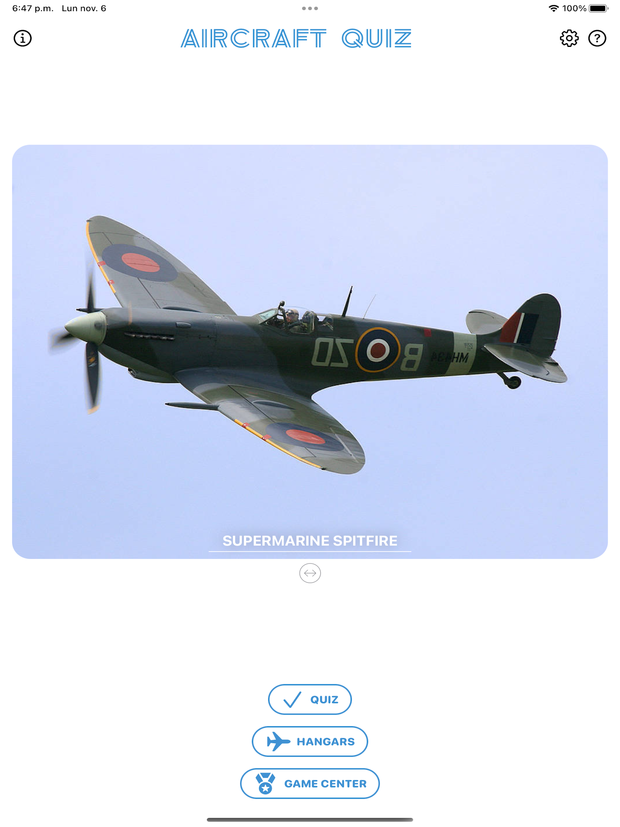 Aircraft Photos Quiz!