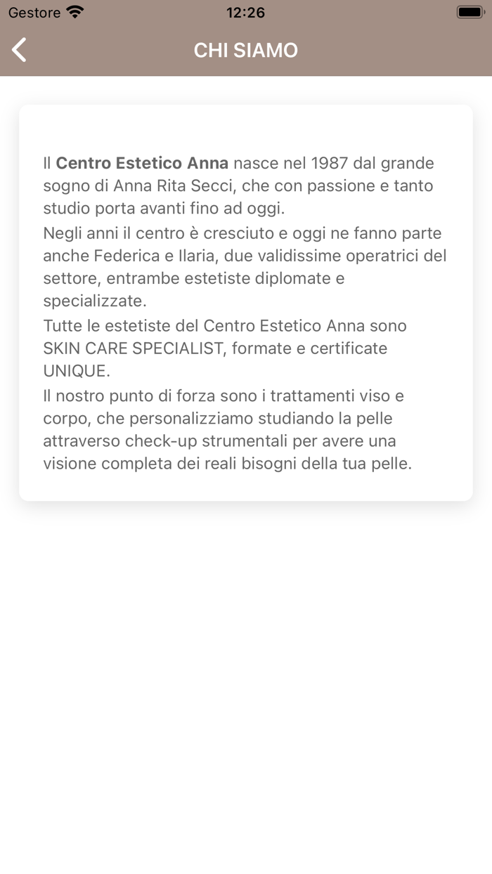 Centro Estetico Anna