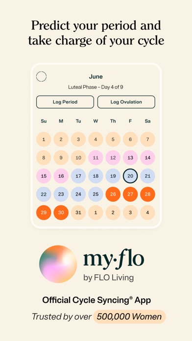 MyFlo® Period Tracker Calendarのおすすめ画像8