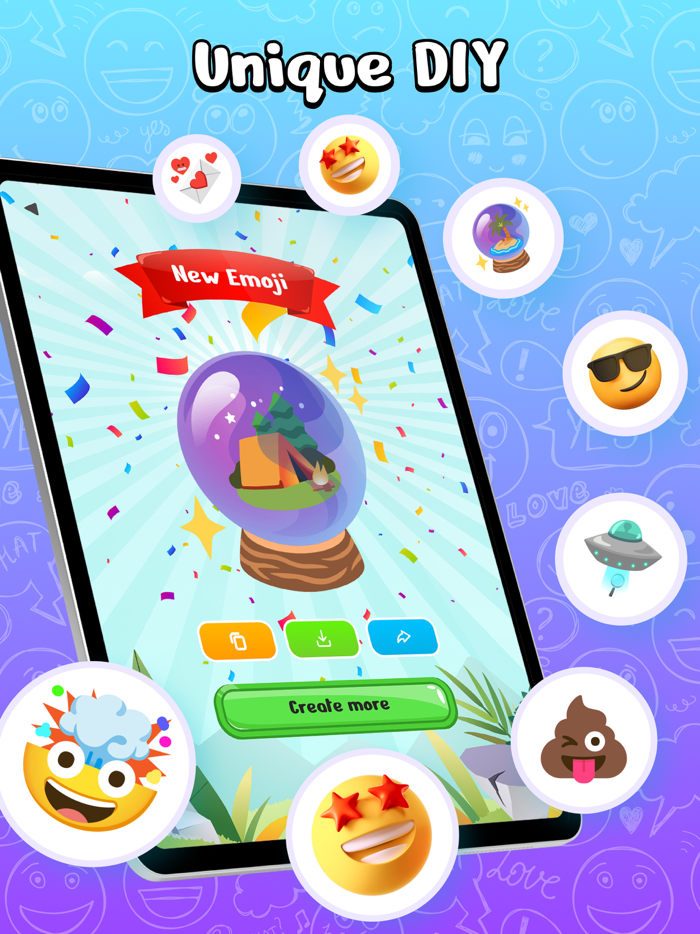 Emoji Merge Kitchen - DIY Mix