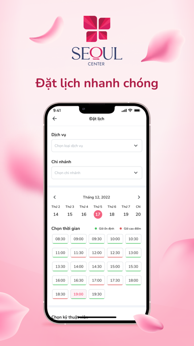 Thẩm mỹ viện Seoul Center Screenshot