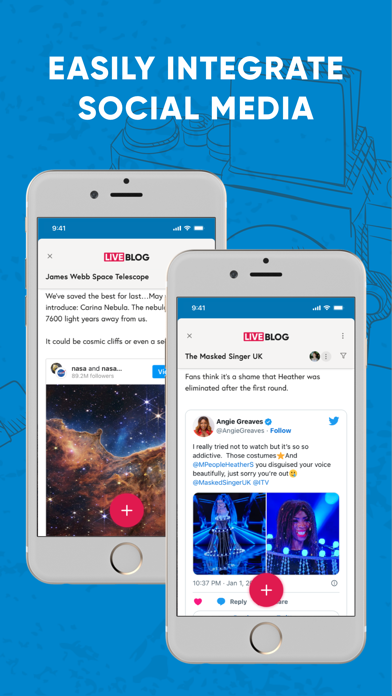 Tickaroo Live Blog Screenshot
