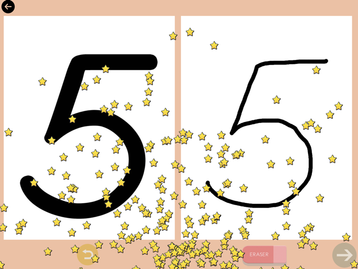 Montessori Number Tracing