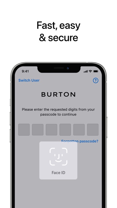 Burton Card Screenshot