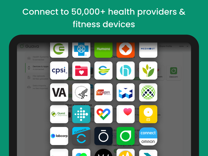 Guava Personal Health Tracker