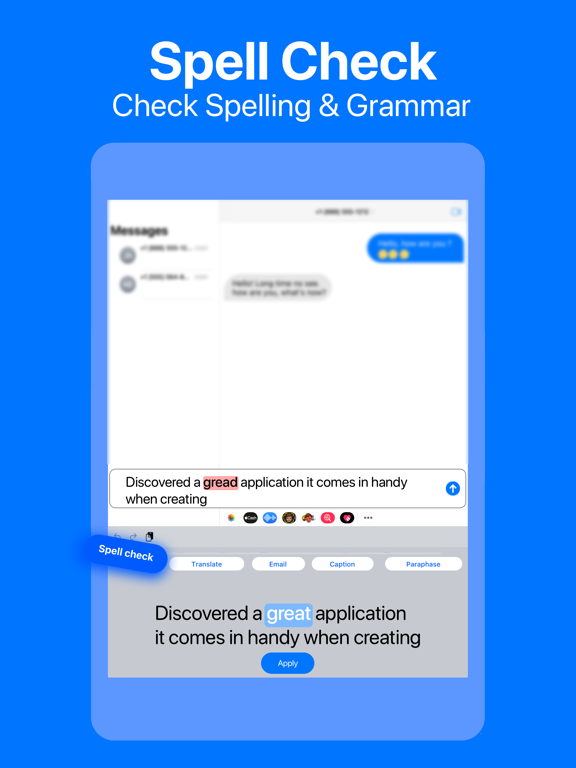 AI Keyboard Extension AI Typer iPad screenshot 2 - Utilities app