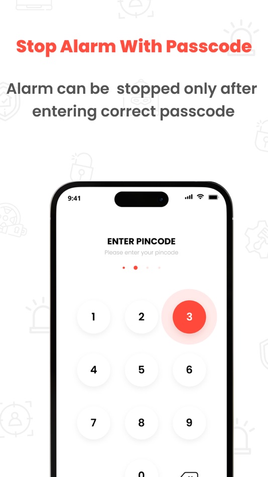 #8. Simple Anti Theft Alarm (iOS) 由: Dropouts Technologies LLP