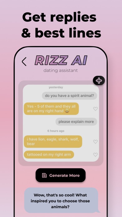 Rizz GPT ® Dating Chat Wingman Screenshot
