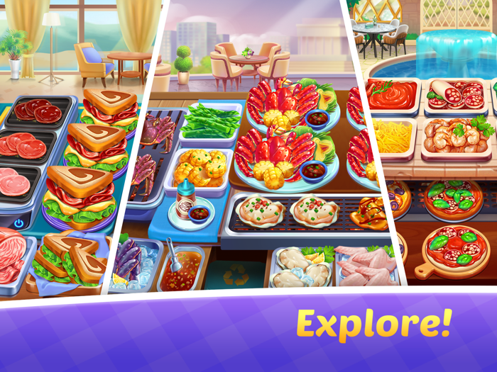 Cooking Train - Food Games