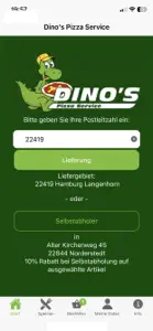 Dino's Pizza Service screenshot #1 for iPhone