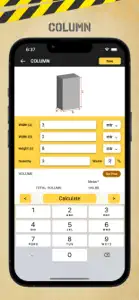 Moro Concrete Calculator screenshot #3 for iPhone