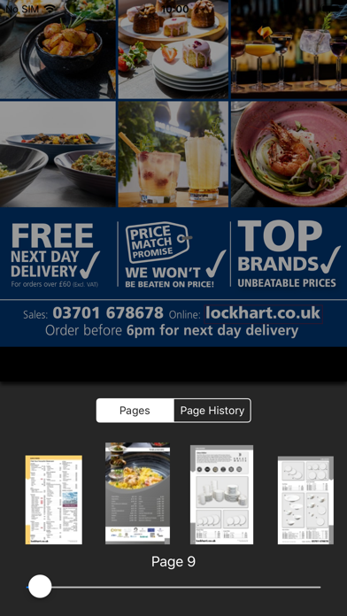 Lockhart Catering Equipment Screenshot