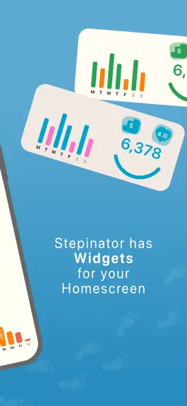 Game screenshot Stepinator - Step counter apk